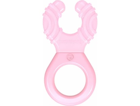 Teether de refrigerante Twittershake +2 meses Rosa