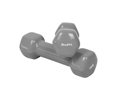 Halteres BEUFIT EQUIPMENT Vinil 1Kg 2 Unidades