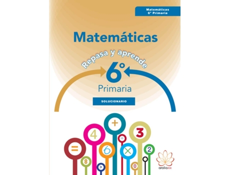 Livro Solucionario Matemáticas 6ºprimaria. Repasa Y Aprende de VVAA (Espanhol)