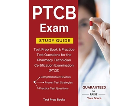 Livro PTCB Exam Study Guide de Test Prep Books (Inglês)