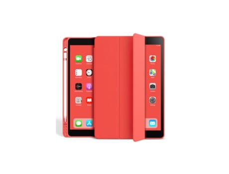 Capa para Apple Ipad Pro 11 2018 / 20 / 21 / 22 Folio Reforçado com Função de Suporte Magnético Vermelho EIGER