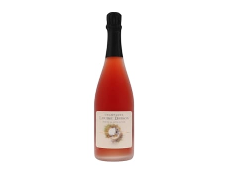 Espumante rosé LOUISE BRISON Rosé de la Côte des Bar Pinot Preto Brut Nature Champanhe (0.75 L - 1 Unidade)