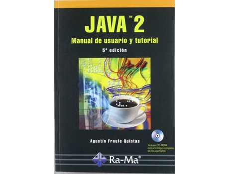 Livro Java 2: Manual De Usuario Y Tutorial (5ª Ed.Inc.Cd-Rom) de Agustin Froufe Quintas (Espanhol)