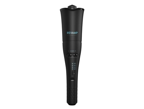 Modelador de Cabelo REVAMP CL-2000-EU Progloss Hollywood Curl Automatic Rotating (150-210 ºC - 4 Níveis de temperatura)