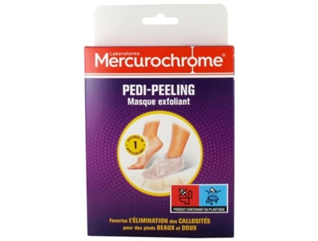 Máscara Esfoliante Pedi-Peeling 1 Par MERCUROCHROME