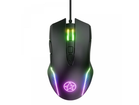 Mouse para jogos Havit RGB com fio programável ergonômico USB Mice