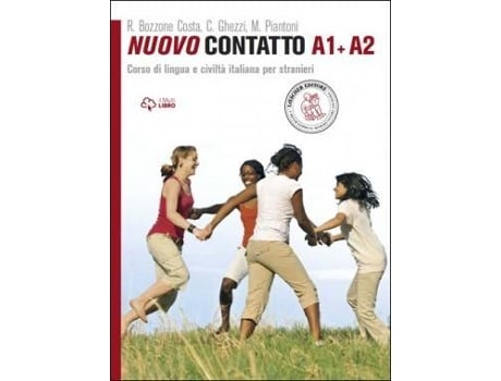 Livro Nuevo Contatto A1+A2 Corso Di Lingua E Civiltà Italiana Per Stranieri de Vários Autores