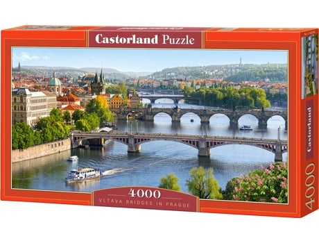 Puzzle  Vltava Bridges in Prague (4000 Peças)