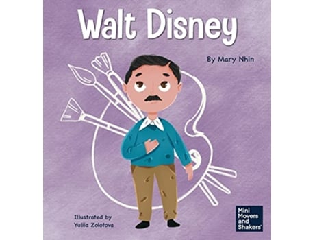 Livro Walt Disney de Mary Nhin (Inglês - Capa Dura)