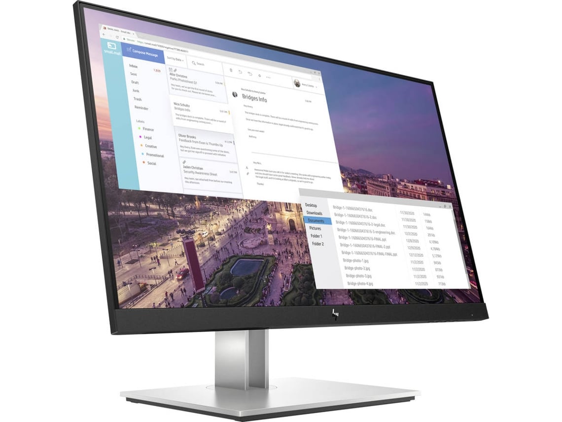 Monitor HP E23 G4 (23'' - Full HD - IPS) | Worten.pt