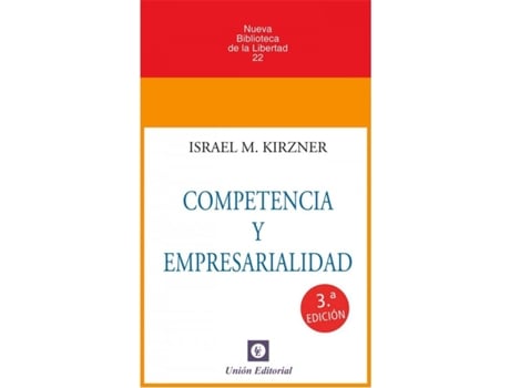 Livro Competencia Y Empresarialidad 3Ed de Kirzner E (Espanhol)