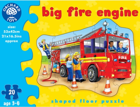 Puzzle 2D  Big Fire Engine