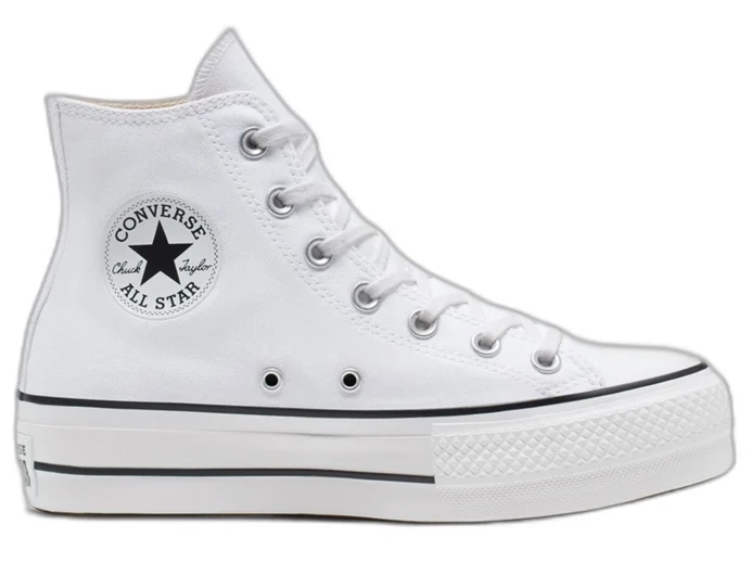 Converse all on sale star bianche 35