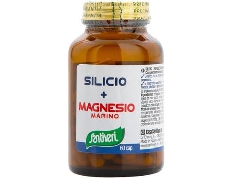 Silício + Magnésio Marinho 60 Cápsulas