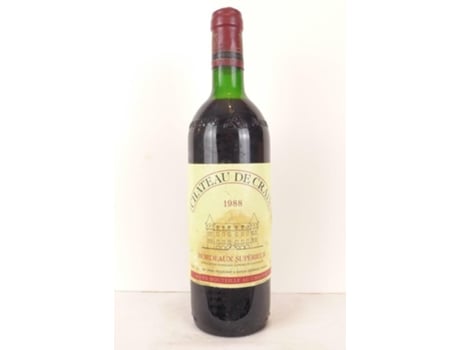 Vinho Tinto CHÂTEAU DE CRAIN 1988 (75 cl - 1 unidade)