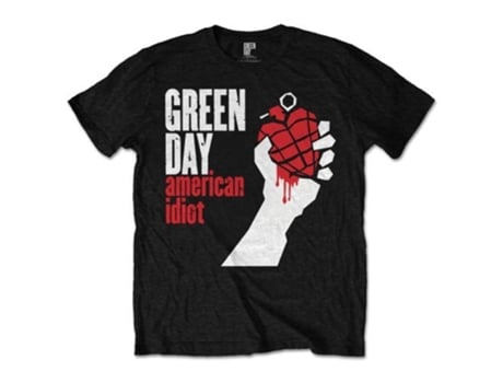 T-shirt GREEN DAY (L - Preto)