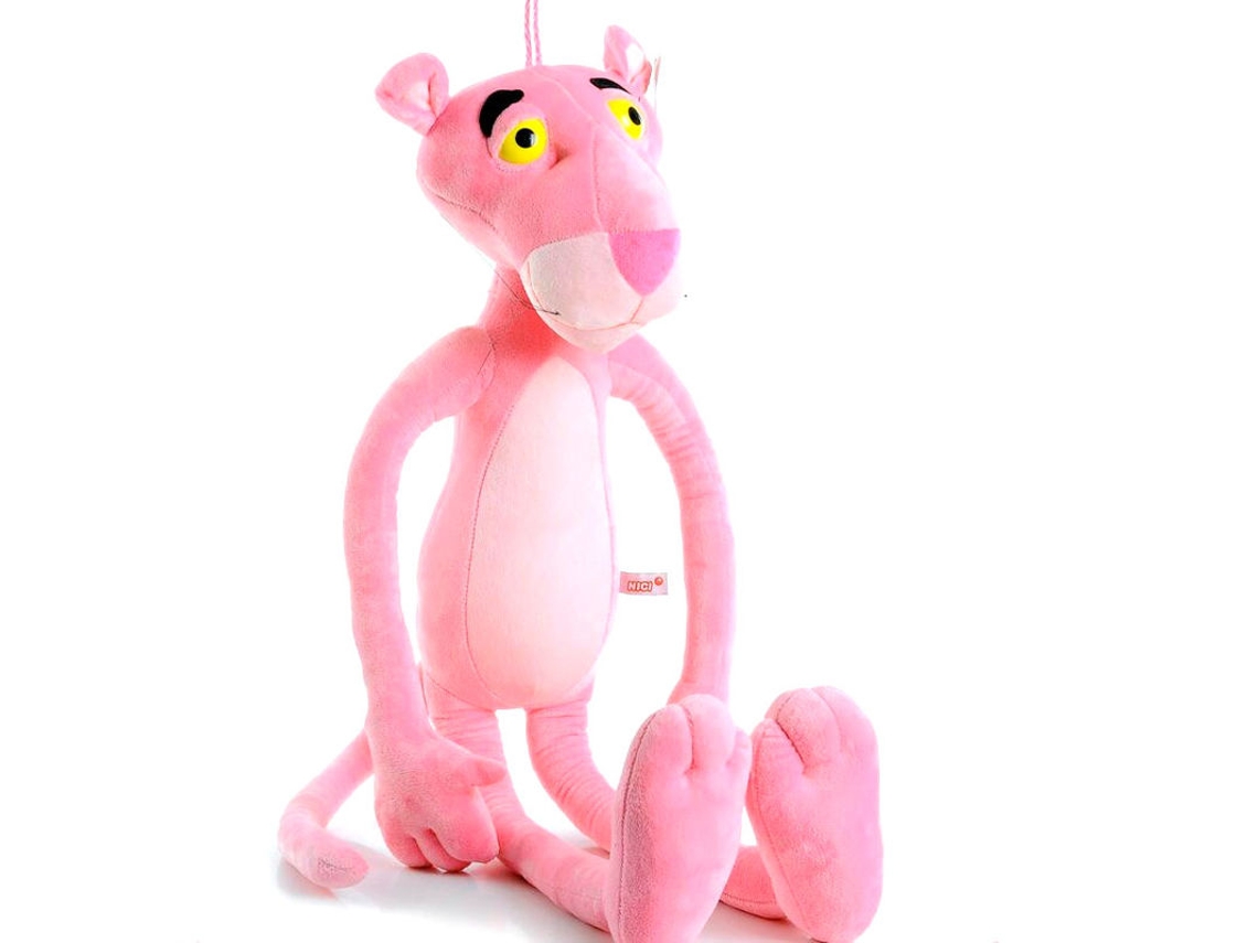 Set di 2 cuscini peluche rosa HESPERIS 