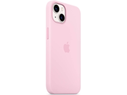Capa em Silicone com Magsafe iPhone 13 Pink Giz