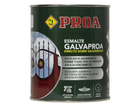 Esmalte de Forja Diretamente Sobre Galvanizado Ou Ferro Galvaproa Forge Forge Oxide 750Ml