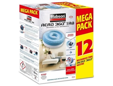 Recargas de Ambientador RUBSON Aero 360 Neutral