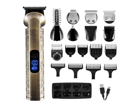 Aparador Multifuncional Sem Fio Davidson 8 em 1 Da BECKER Shaves And Trims