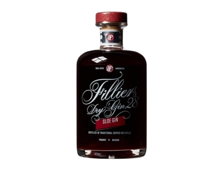 Gin GIN FILLIERS Sloe Dry Gin 28 Garrafa Medium (0.5 L - 1 Unidade)