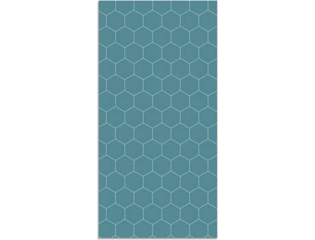 Tapete HOME & LIVING Mosaico de Hexágonos (Azul - 300x200 cm - Vinil)