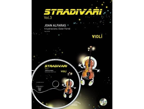 Livro Stradivari Violí de Joan Alfaras (Catalão)