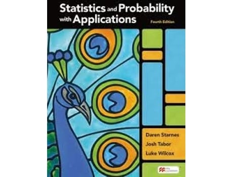 Livro Statistics and Probability with Applications de Daren S Starnes, Josh Tabor et al. (Inglês - Capa Dura)