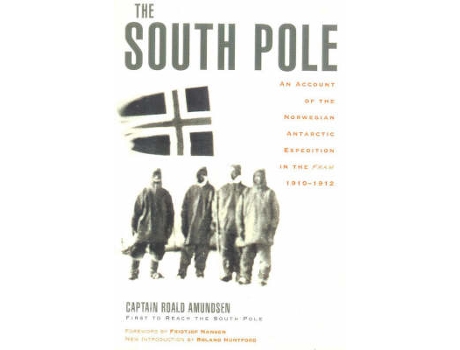 Livro the south pole de captain roald amundsen (inglês)