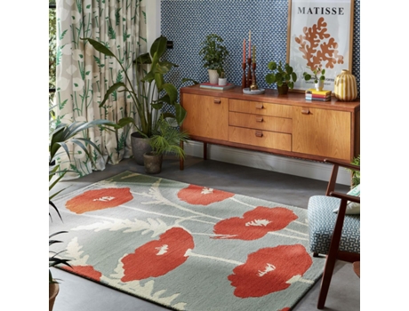 Tapete SCION Poppypop (Vermelho - 120x180 cm)