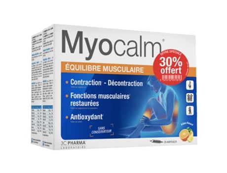 Myocalm Muscle Balance 2 X 20 Ampolas 3C PHARMA