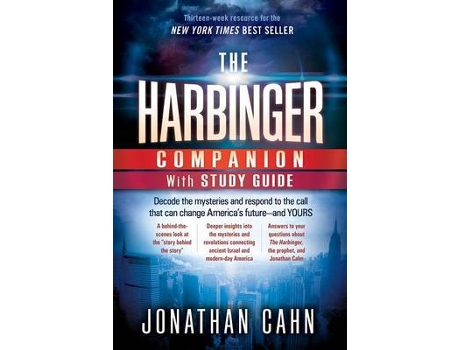 Livro harbinger companion with study guide, the de jonathan cahn (inglês)