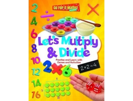 Livro let's multiply & divide de askew, mike (inglês)