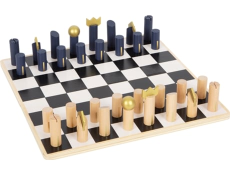 Chess And Backgammon Gold Edition SMALL FOOT COMPANY (Idade minima recomendada: 6 anos)