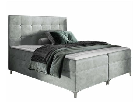 Cama Continental Baltimore MOVEIS.PT Tecido (208x205x112 cm)