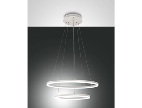 Lustre Pendente Giotto Led 52W Branco 3508-45-102 FABAS LUCE