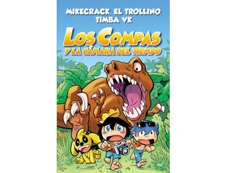 Livro Los Compas Y La Cámara Del Tiempo de El Trollino Y Timba Vk Mikecrack (Espanhol)