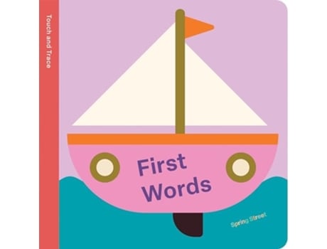 Livro Spring Street Touch and Trace First Words de Boxer Books, Davey et al. (Inglês)