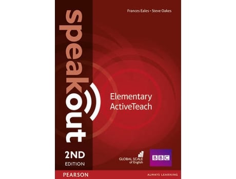 Livro speakout elementary 2nd edition active teach de frances eales (inglês)