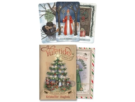 Livro Yuletide Tarot de Kristoffer Hughes (Inglês)