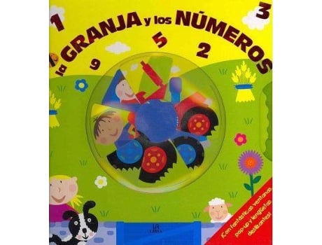 Livro La granja y los numeros / The farm and the numbers de Parramon (Espanhol)