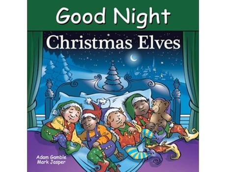 Livro Good Night Christmas Elves de Adam Gamble e Mark Jasper (Inglês - Capa Dura)