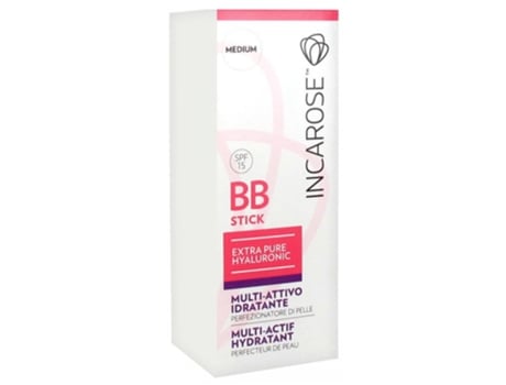 Bastão Hidratante Multiativo Extra Pure Hyaluronic Bb Spf15 6 Ml Tonalidade: Médio INCAROSE