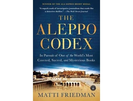 Livro the aleppo codex de matti friedman (inglês)