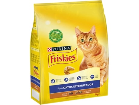 Ração para Gatos  (3Kg - Castrados)