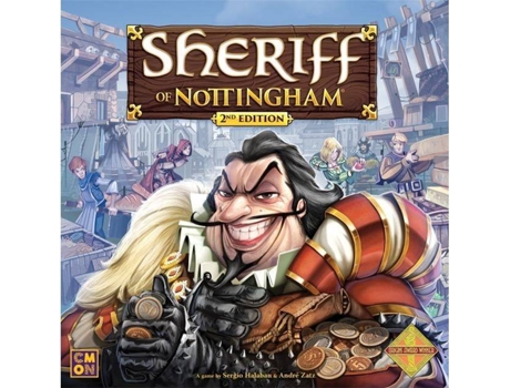 Jogo de Tabuleiro  Sheriff of Nottingham (Inglês - Idade Mínima: 8)