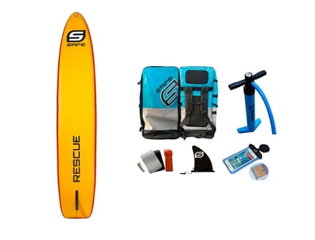 Conjuntos SAFE WATERMAN Surf board trilogy rescue Amarelo