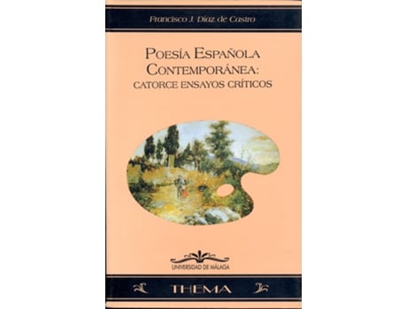 Livro Poesia Española Contemporanea. Catorce Ensayos Criticos de Diaz De Castro, Fran (Espanhol)