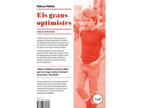 Livro Els Grans Optimistes de Rebecca Makkai (Catalão)